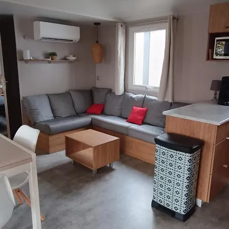 キャンプ場 Mobil Chez Thierry Et Vero