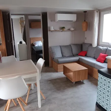 キャンプ場 Mobil Chez Thierry Et Vero